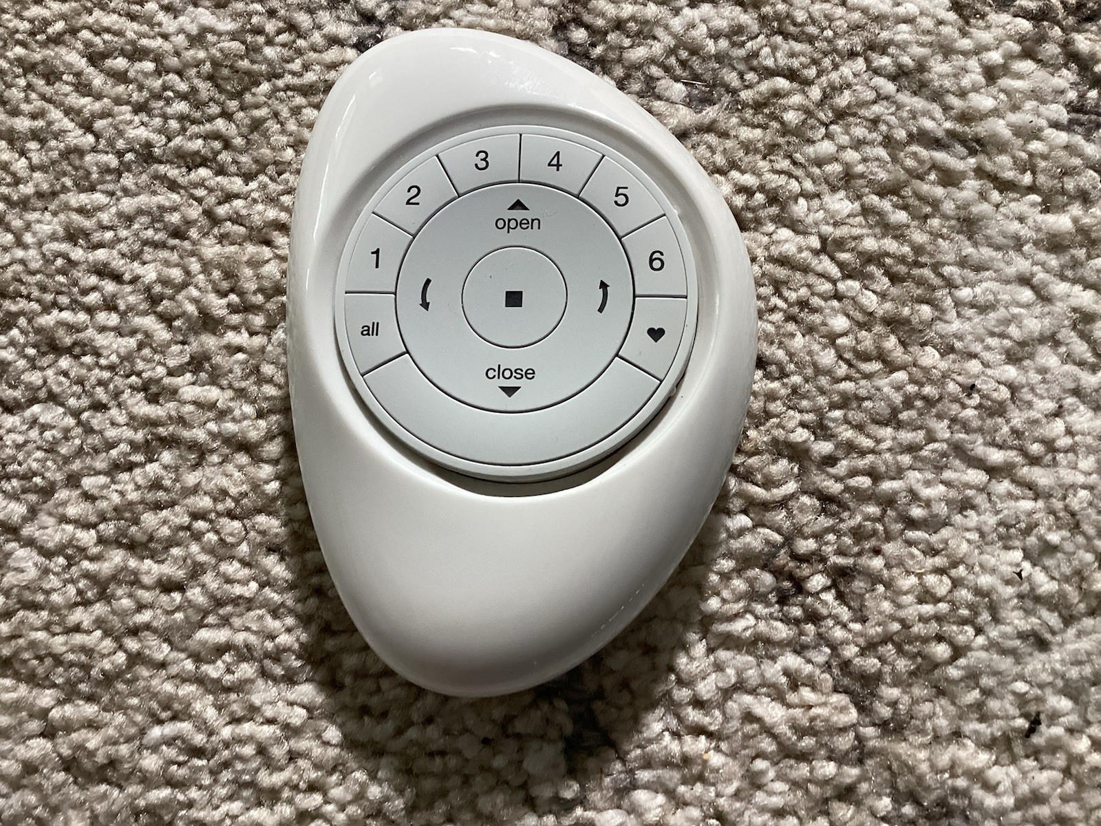 Hunter Douglas PowerView Gen 2 Remote Control And Pebble – New