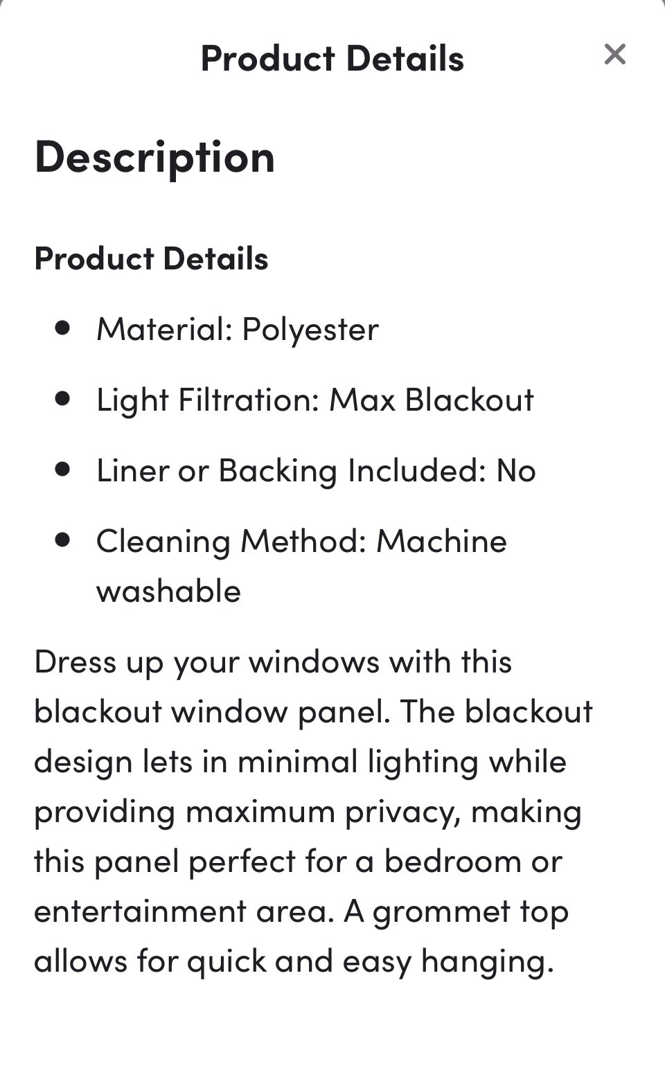 Steubenville Solid Max Blackout Thermal Grommet (2) Curtain Panel 42×84” Green