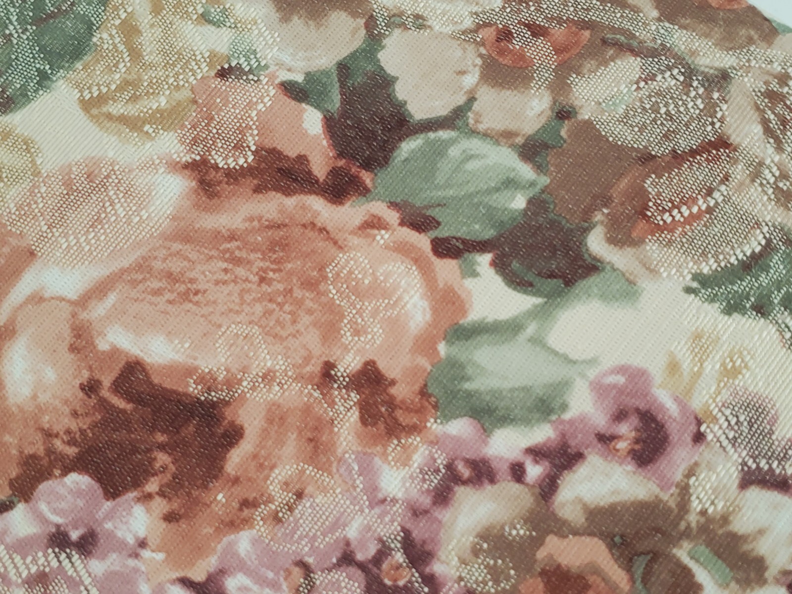 VTG Croscill Style #3753 Blouson Window Valance Topper Floral 88″ x 15″ NOS