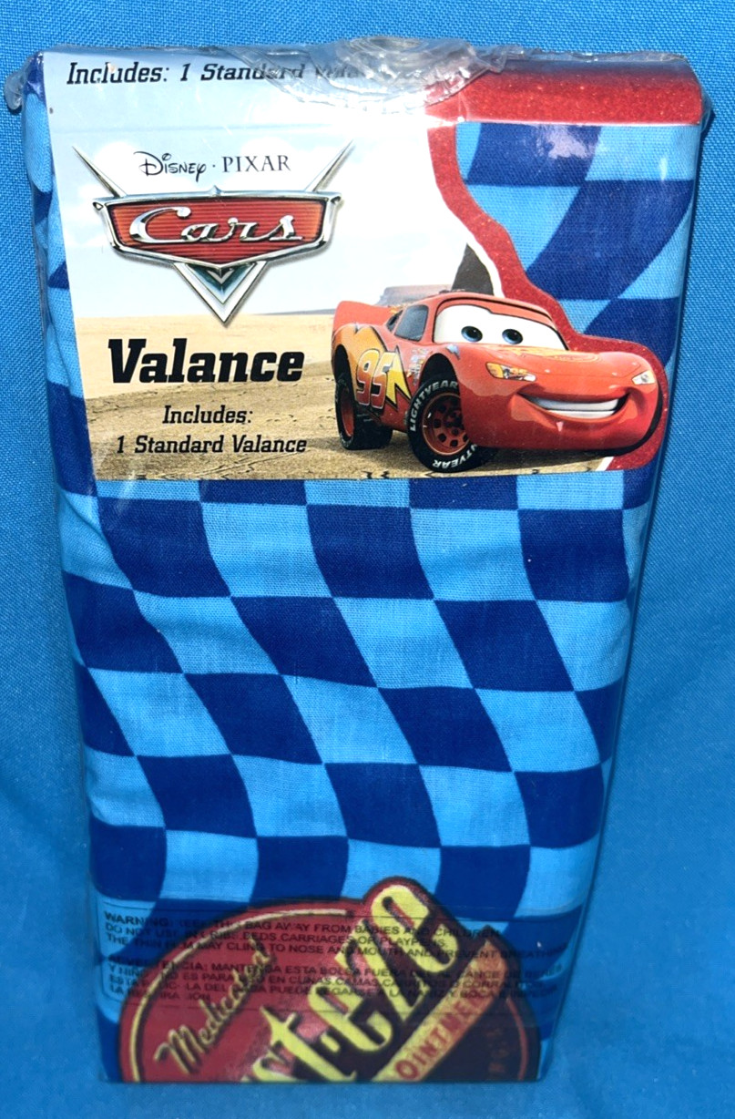 Disney Pixar CARS Valance Standard Size