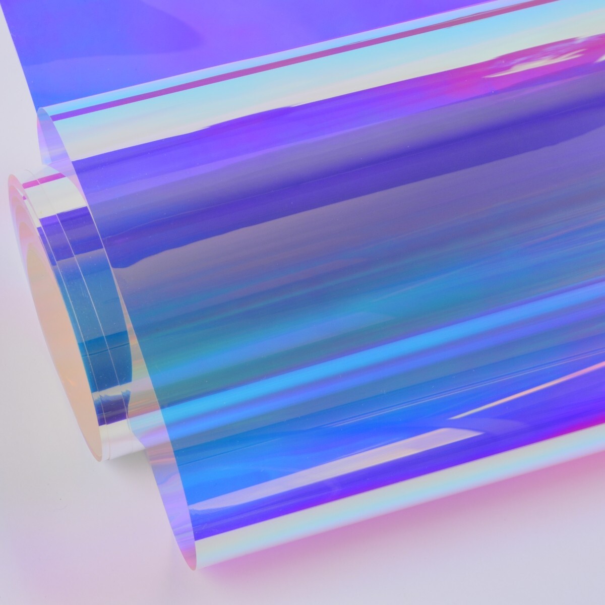 Rainbow Red Blue Window Tint Colorful Sticker Film Home Glass Privacy Decorative