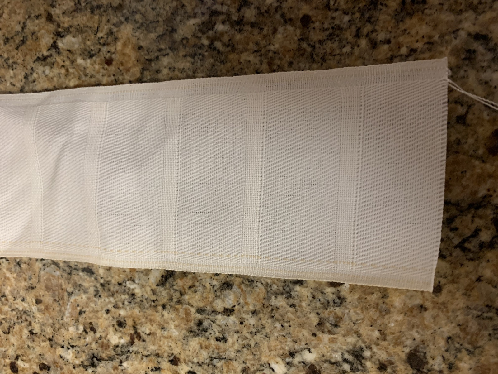 Several Yards Vintage Kirsch Easypleat Drapery Curtain Pleat Tape 3.5” Big Roll