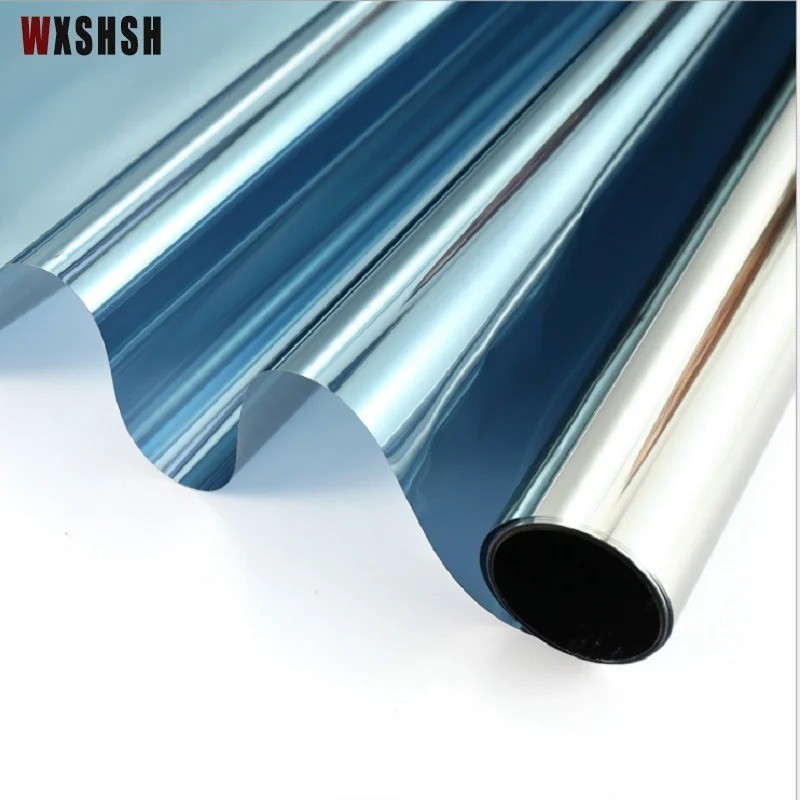 One Way Mirror Tint Window Film Privacy Protect UV Reflective Sun Block For Home