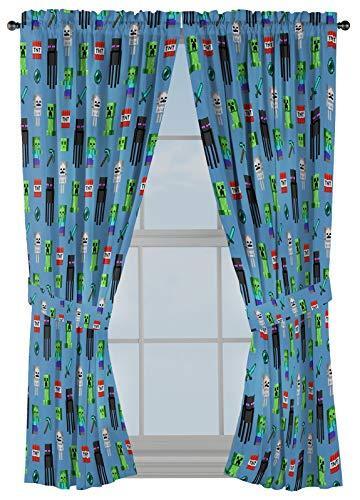 Jay Franco Minecraft Monster Hunters 63″ Inch Drapes – Beautiful Room Décor &