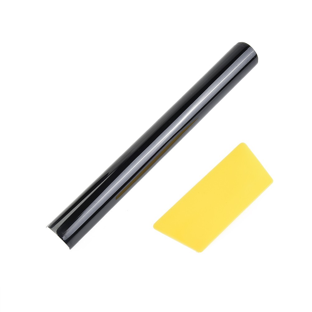 Universal/Black CAR Sun Strip Tint Visor For Front Windshield 5%VL Limo Shade