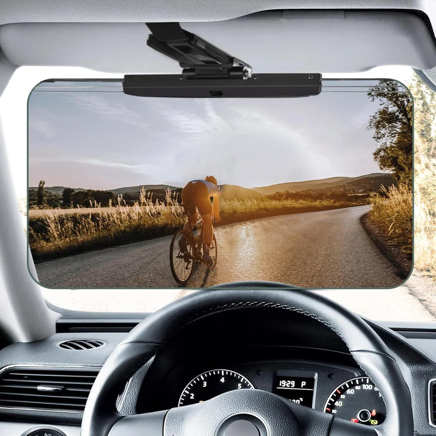 Sun Visor Extender for Cars，Adjustable Car Visor Extender Sun Blocker(UV400) ，Po