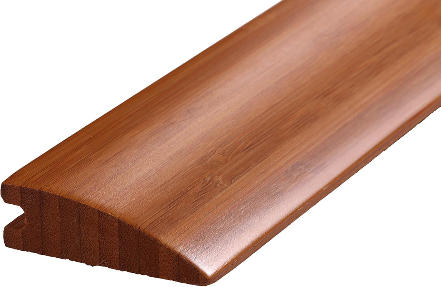 Pre-Finished Carbonized Bamboo Reducer Strip – 72″ L x 2.25″ W x 5/8″ H