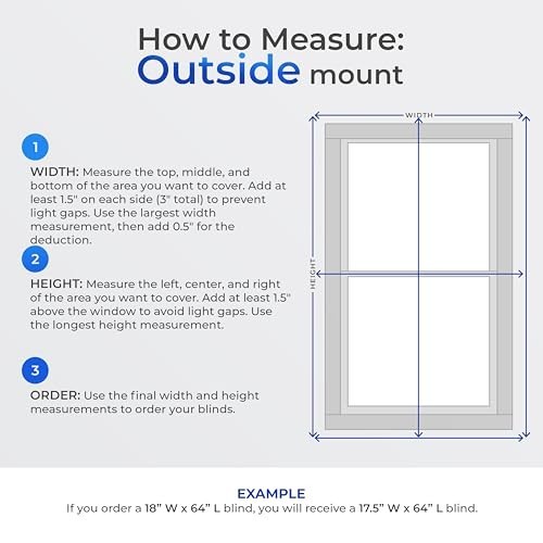 Room Darkening Vinyl Mini Blinds 18 x 36 Cordless Alabaster Inside Mount