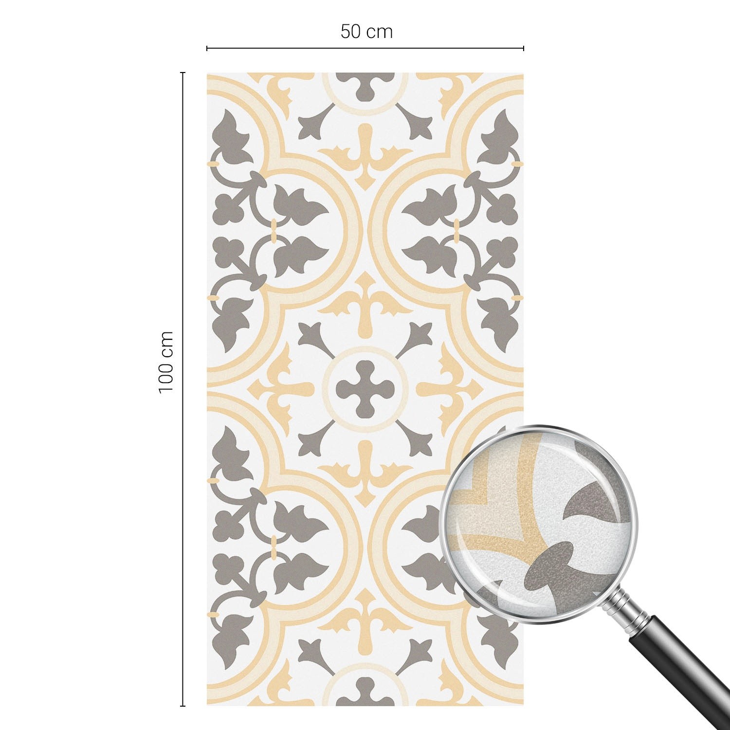 Decorative Privacy Window Film for Home and Office Plant Patterns Art
