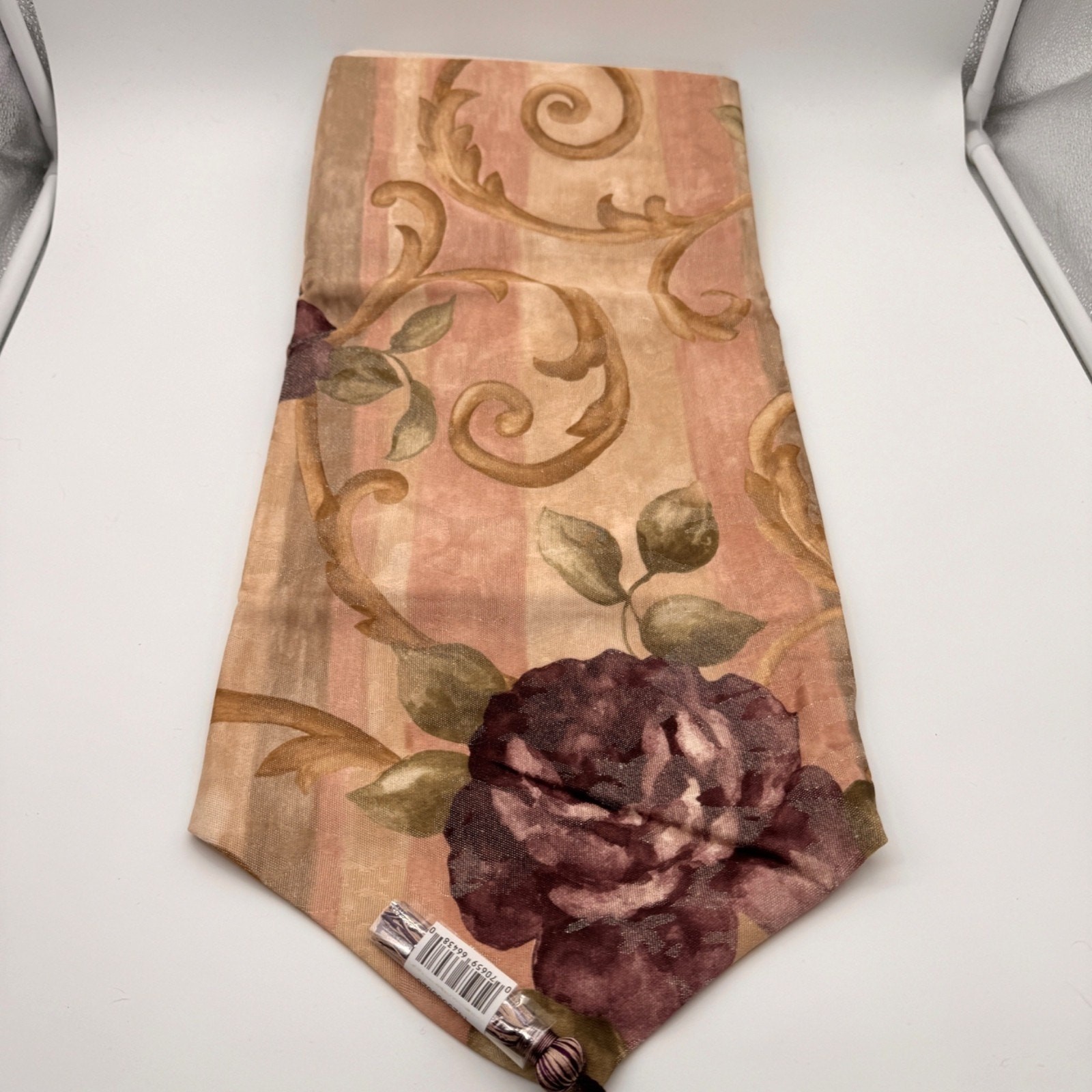 Lot of 7 Croscill Classics Valance Cassis Ascot Amethyst 9407 Tassel 40×25