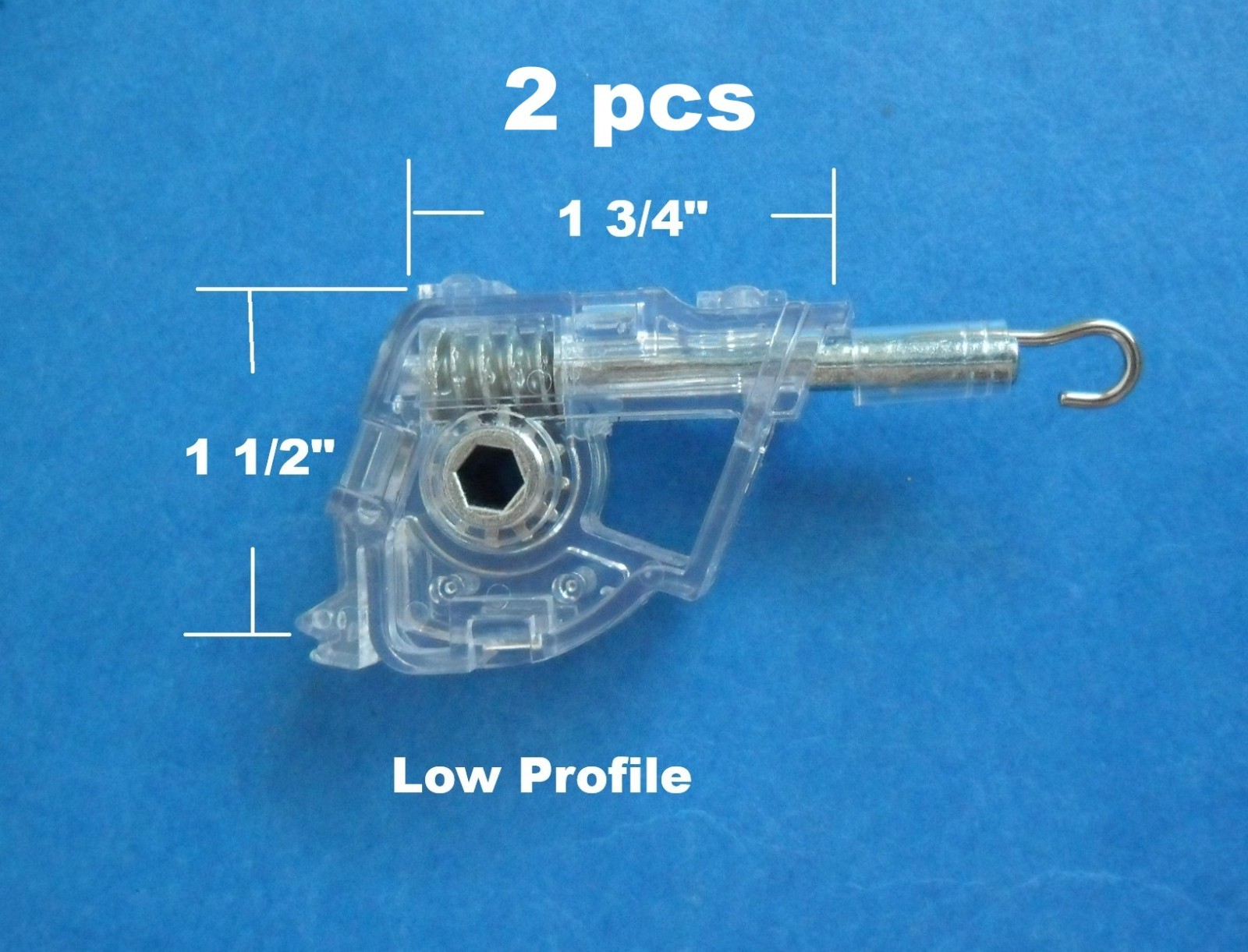2 pcs Wand Tilt Control Venetian Window Blinds Parts Wand Tilter Low Profile