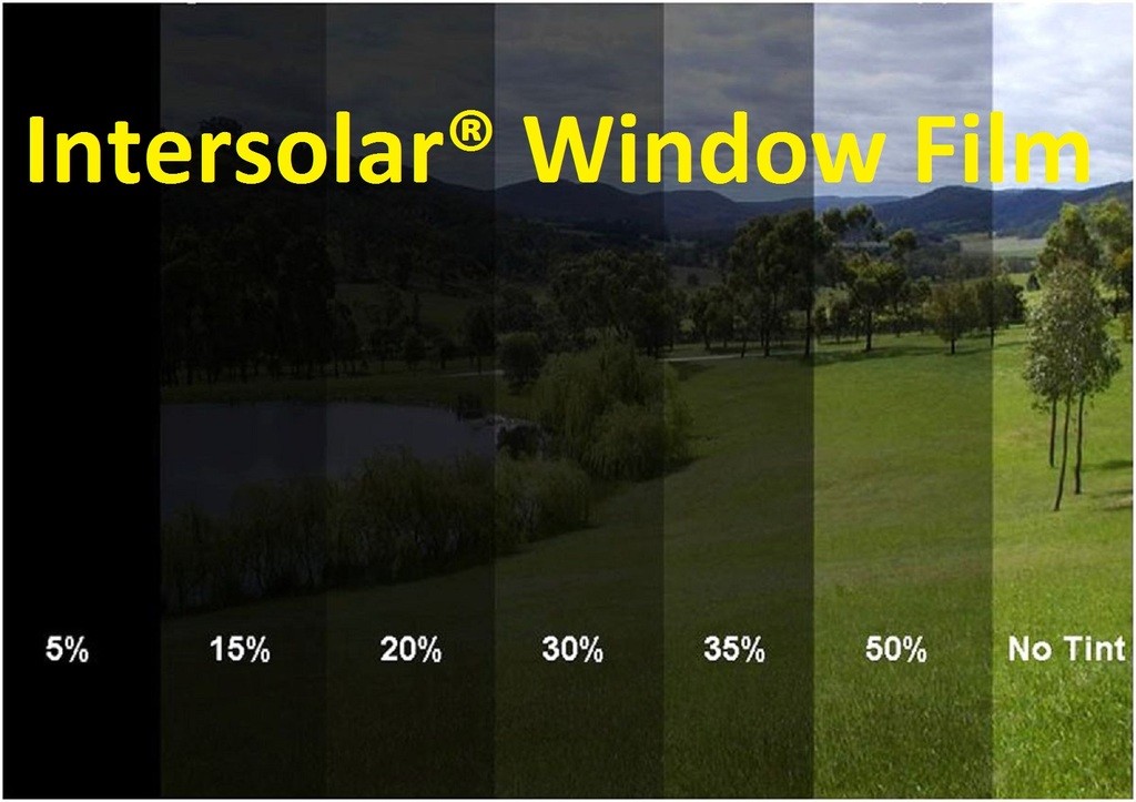 30 % 48″x 100 Feet Window Tint Film 2 ply 10 yrs warranty Intersolar®