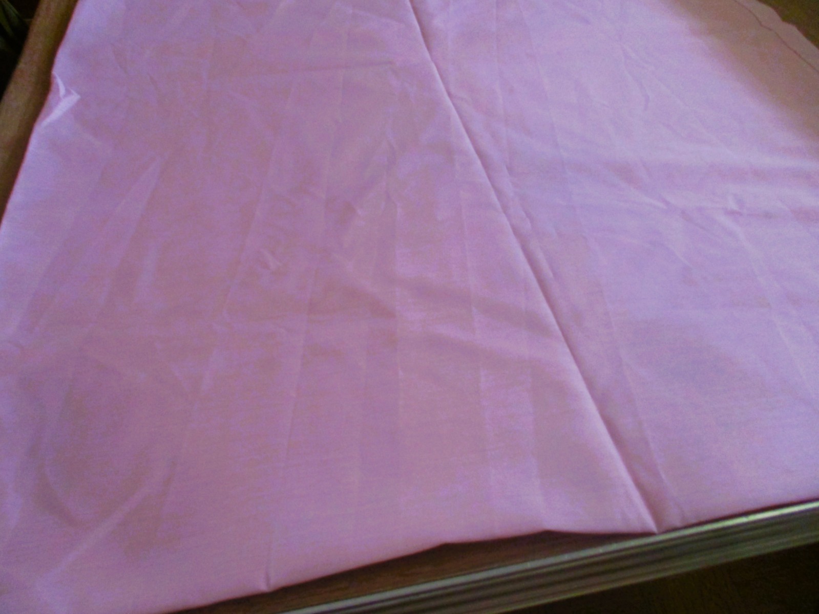 2 pair long rosy pink cotton blend curtain panels 60 x 86