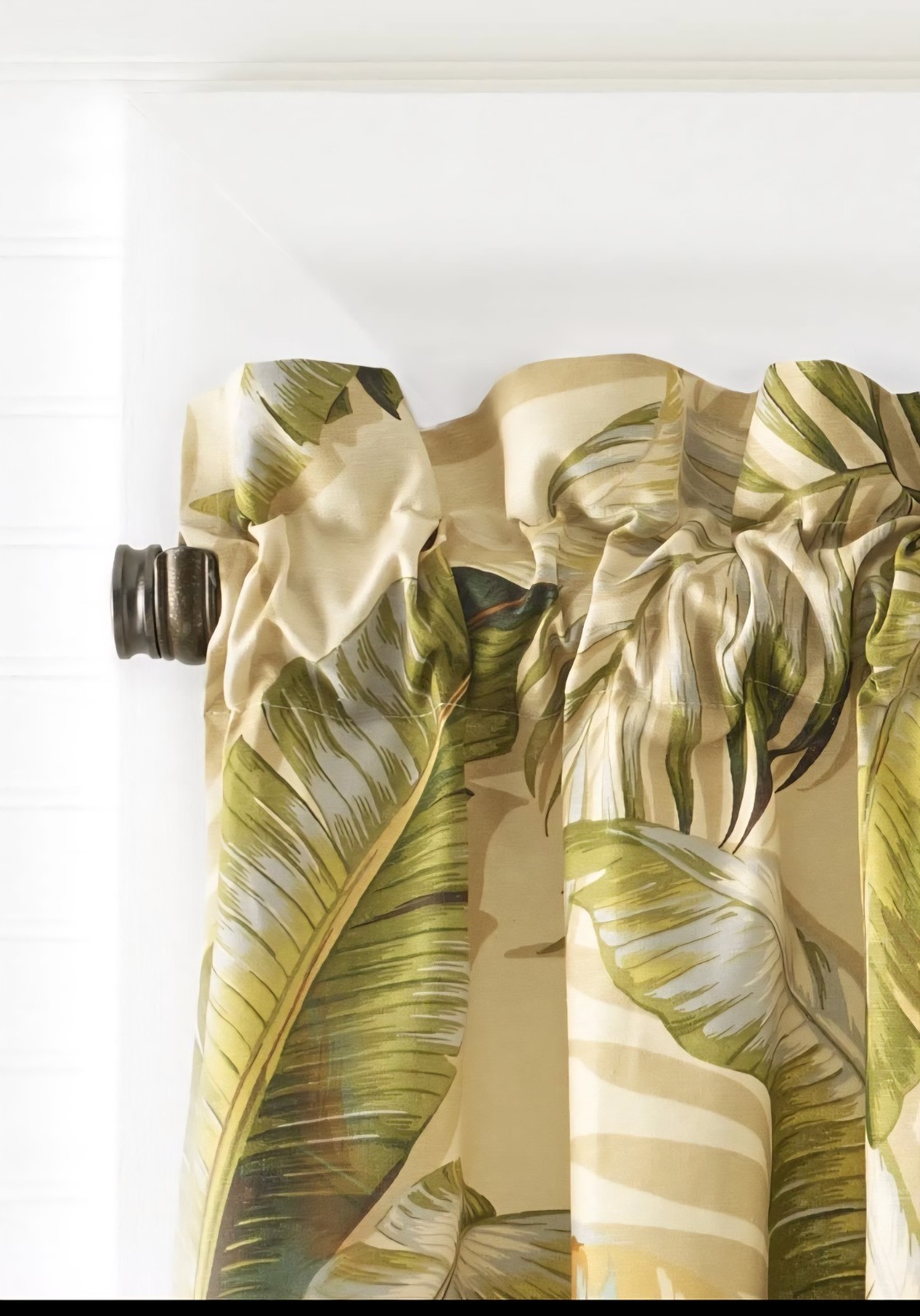 Tommy Bahama – Valance, Cotton Window Treatment, Coastal Design