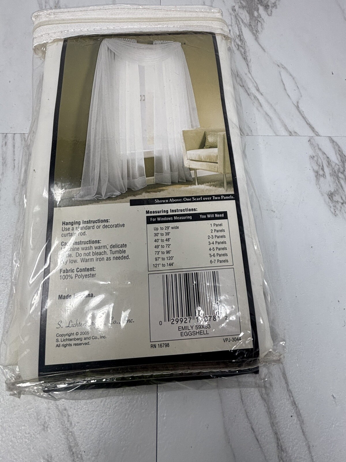 Window Panels Ellery Homestyles Window Emily Sheer Panel In Eggshell Color