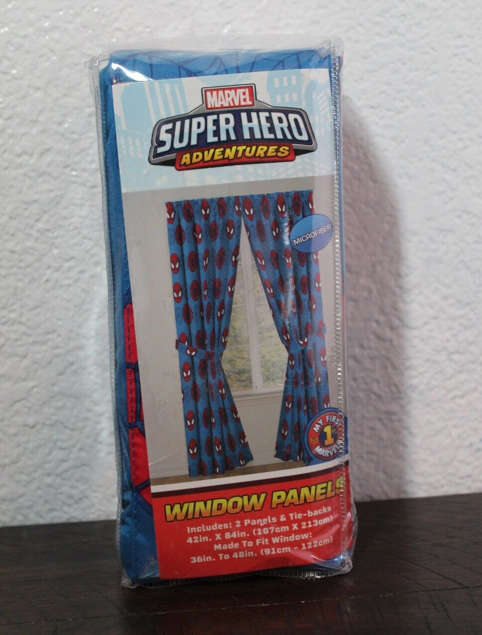 Jay Franco Marvel Super Hero Adventures Go Spidey 84″ Inch Drapes Spider-Man