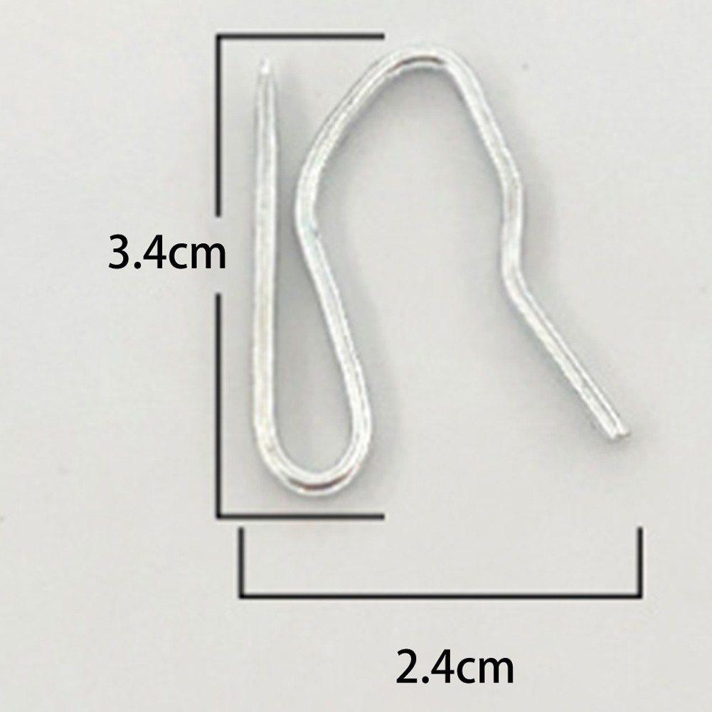 2022 Brand New High Quality Hook Window Hardware Silver Zinc 34 Mm Long