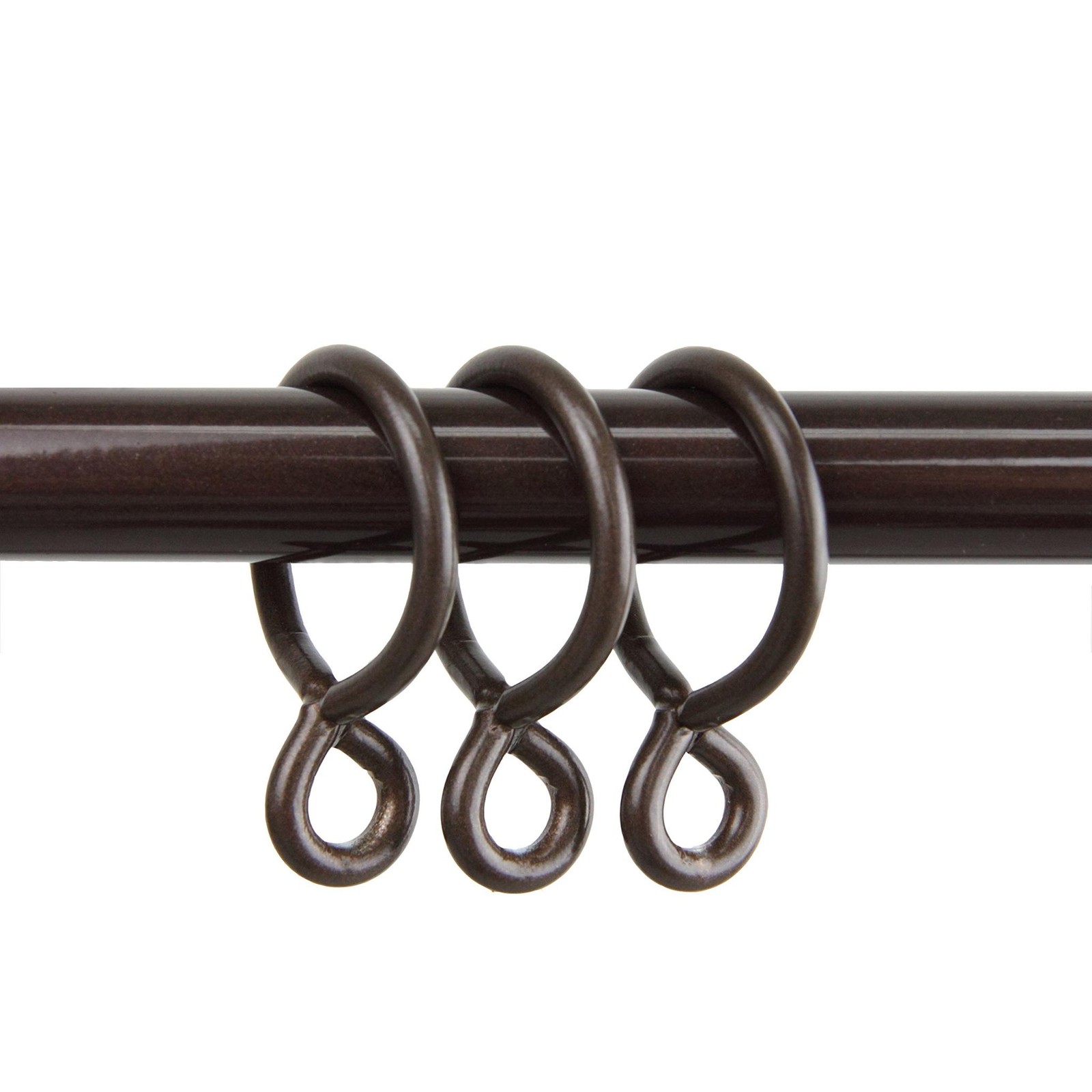 InStyleDesign 10 Curtain Eyelet Rings 1 inch – n/a Nickel Finish