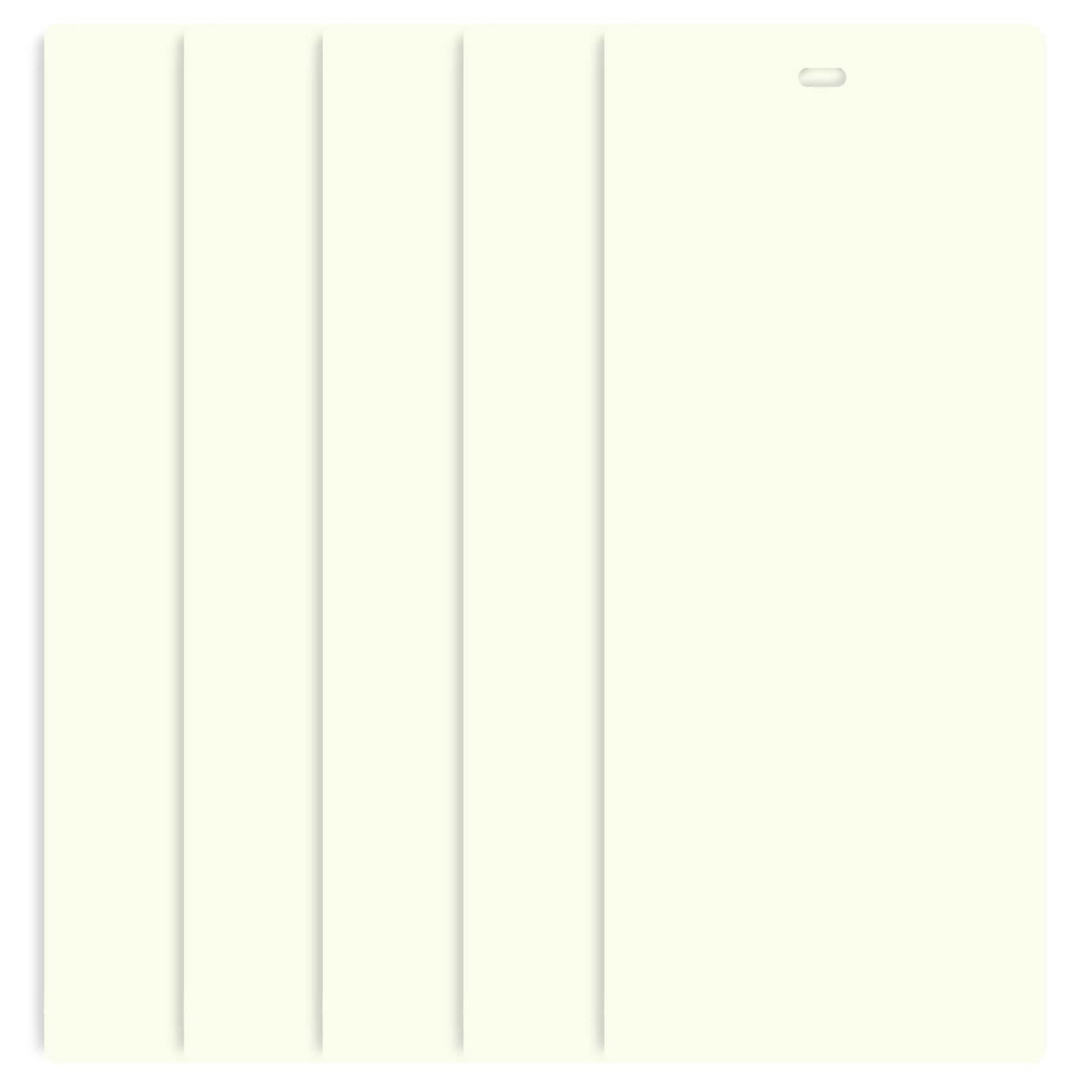 Vertical Blind Slats Vanes Replacement Blinds Off-White 64.5 x 3.5 FREE SHIPPING