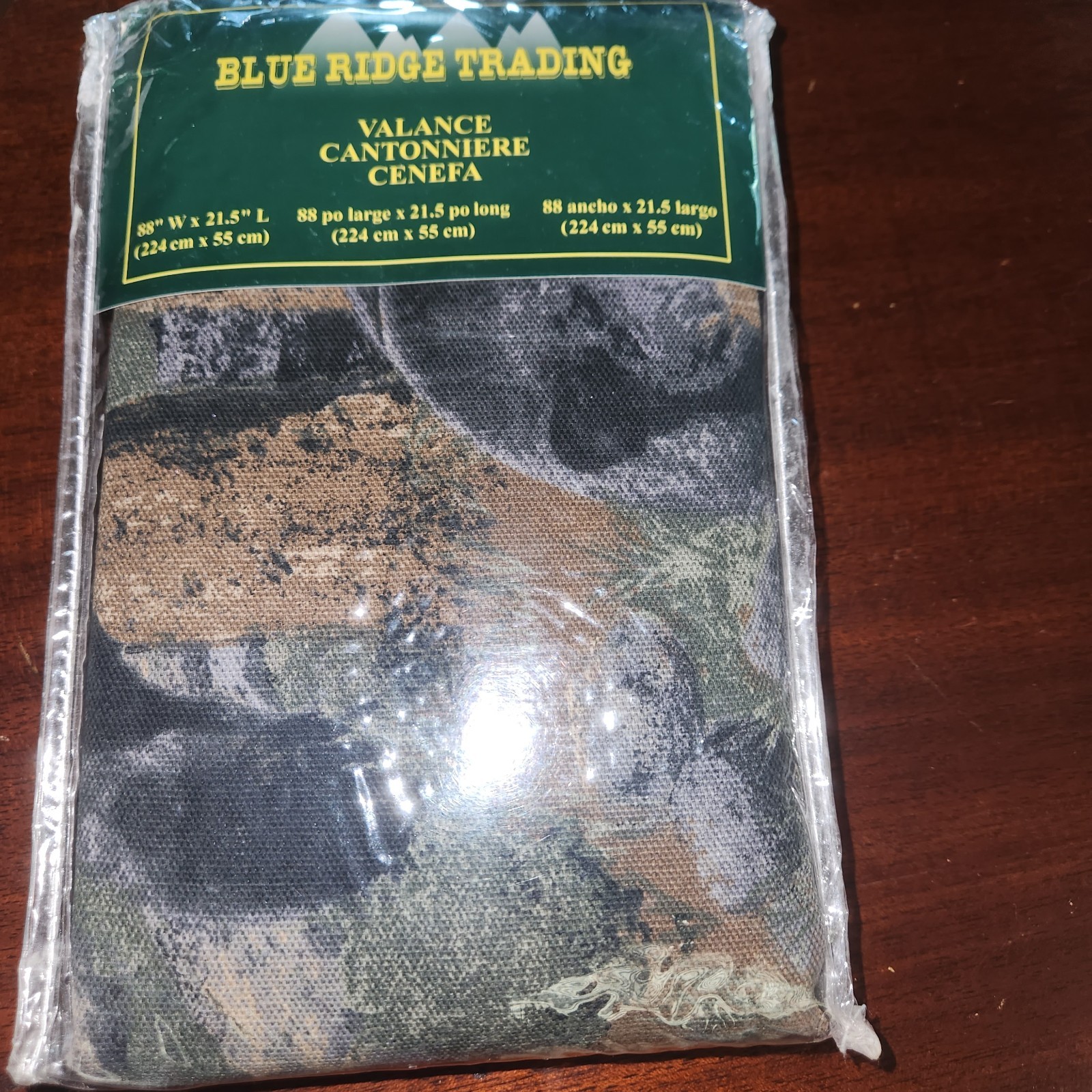 Blue Ridge Trading “The Bears” Valance 88″ W X 21.5″ L New In Package
