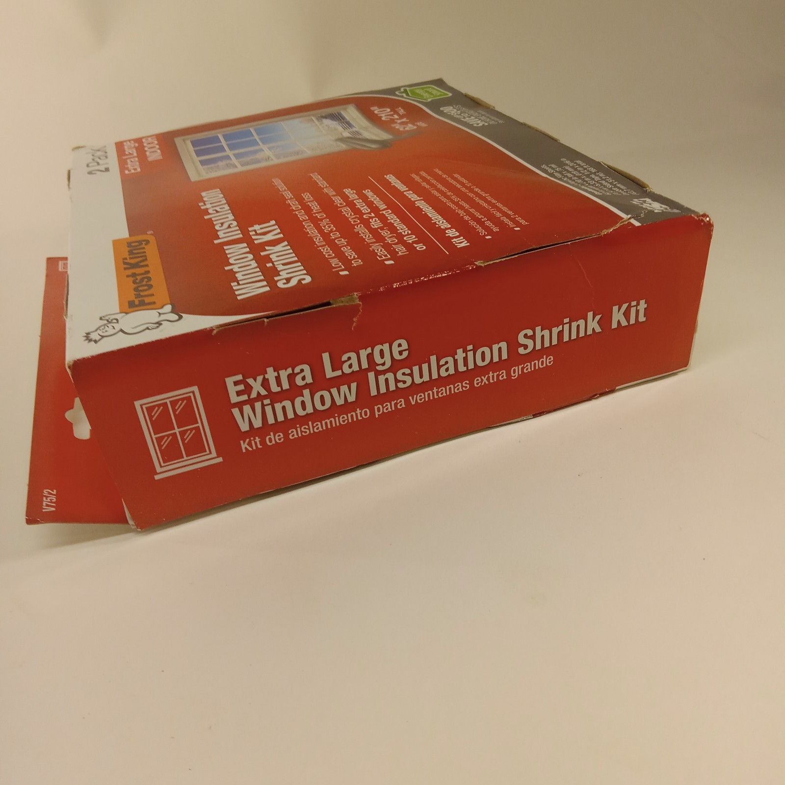 Frost King 62 in. x 210 in. Extra-Large Shrink Window Film Insulation – 2 Pack