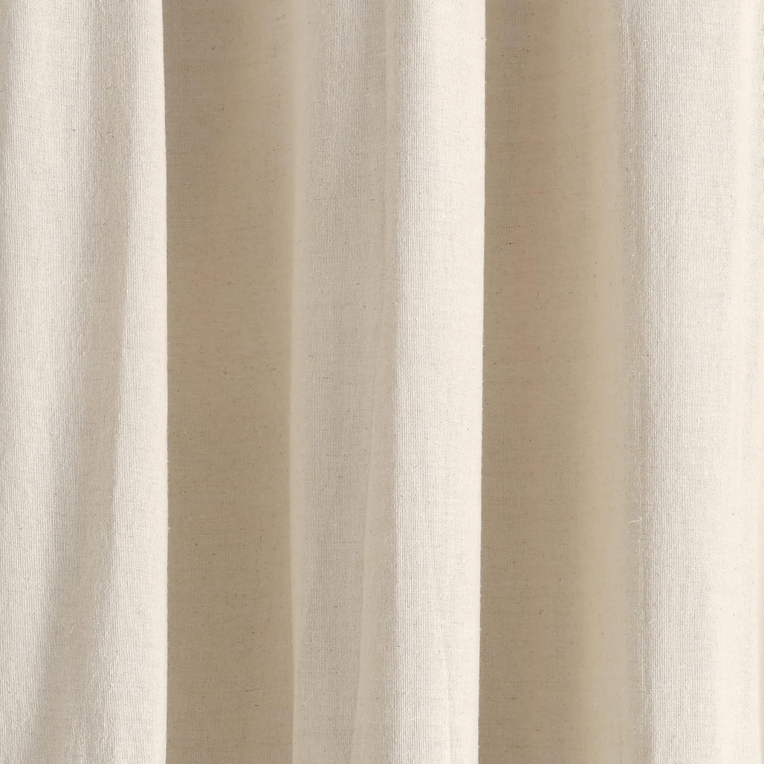 Linen Button Window Curtain Panel, 100″ W X 84″ L – Farmhouse Style