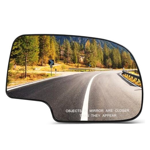 Passenger Side Mirror Glass Fit for 1999-2003 For Chevy Silverado Pickup 2007