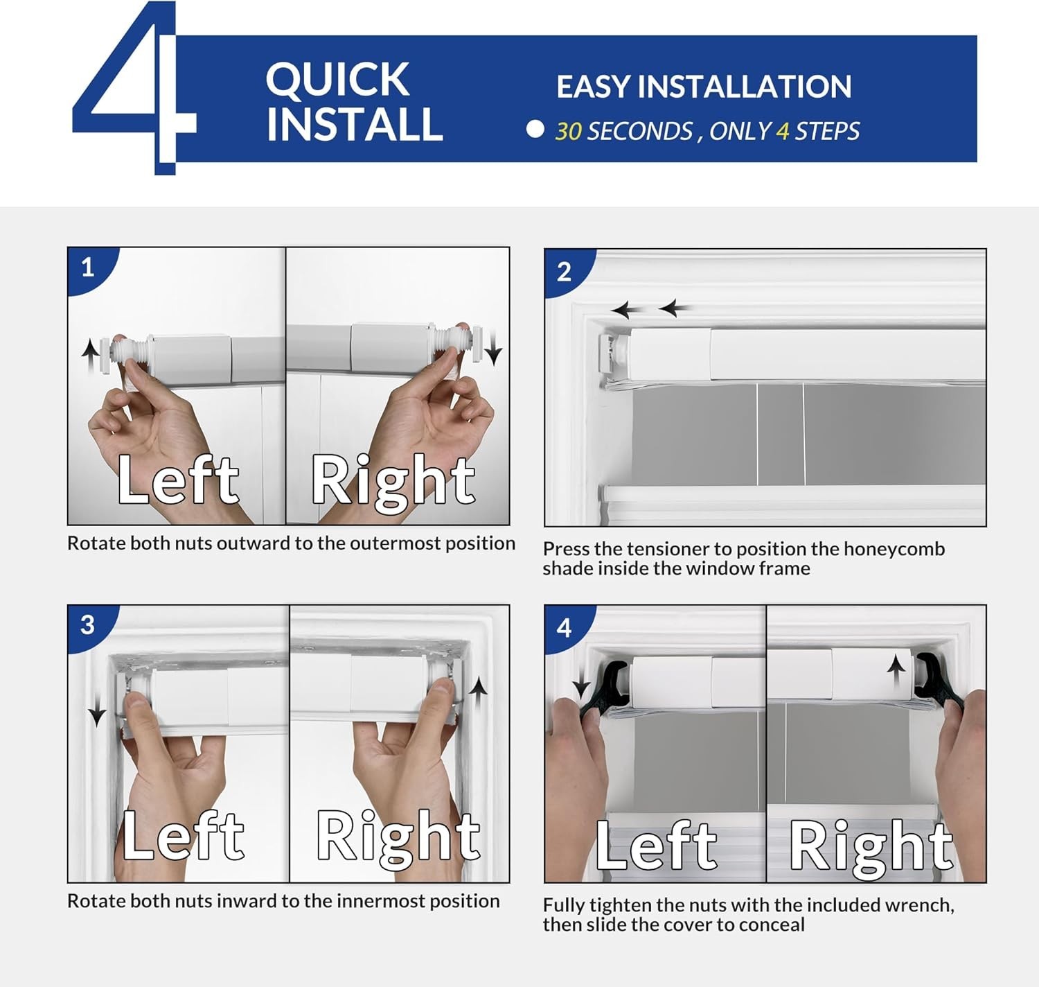 Top-Down Bottom-Up Cordless Cellular Shades – Simple, Stylish & Energy Saving