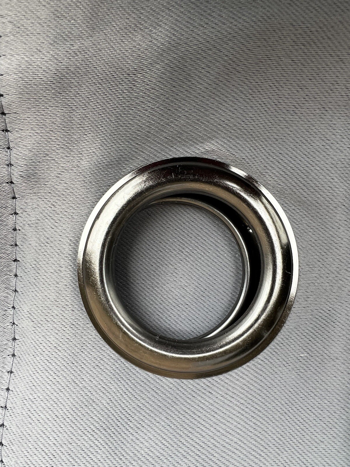 Opal House 1 Sheer Courtain New Gray For Windows Metal Ring