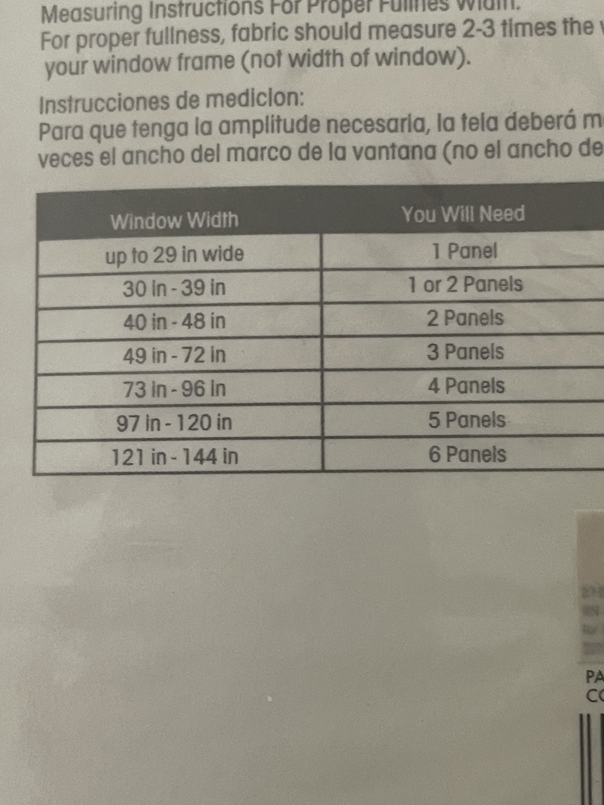 Jaclyn Smith – One Sheer White Window Panel (12 Available) – New! 84” L x 51” W