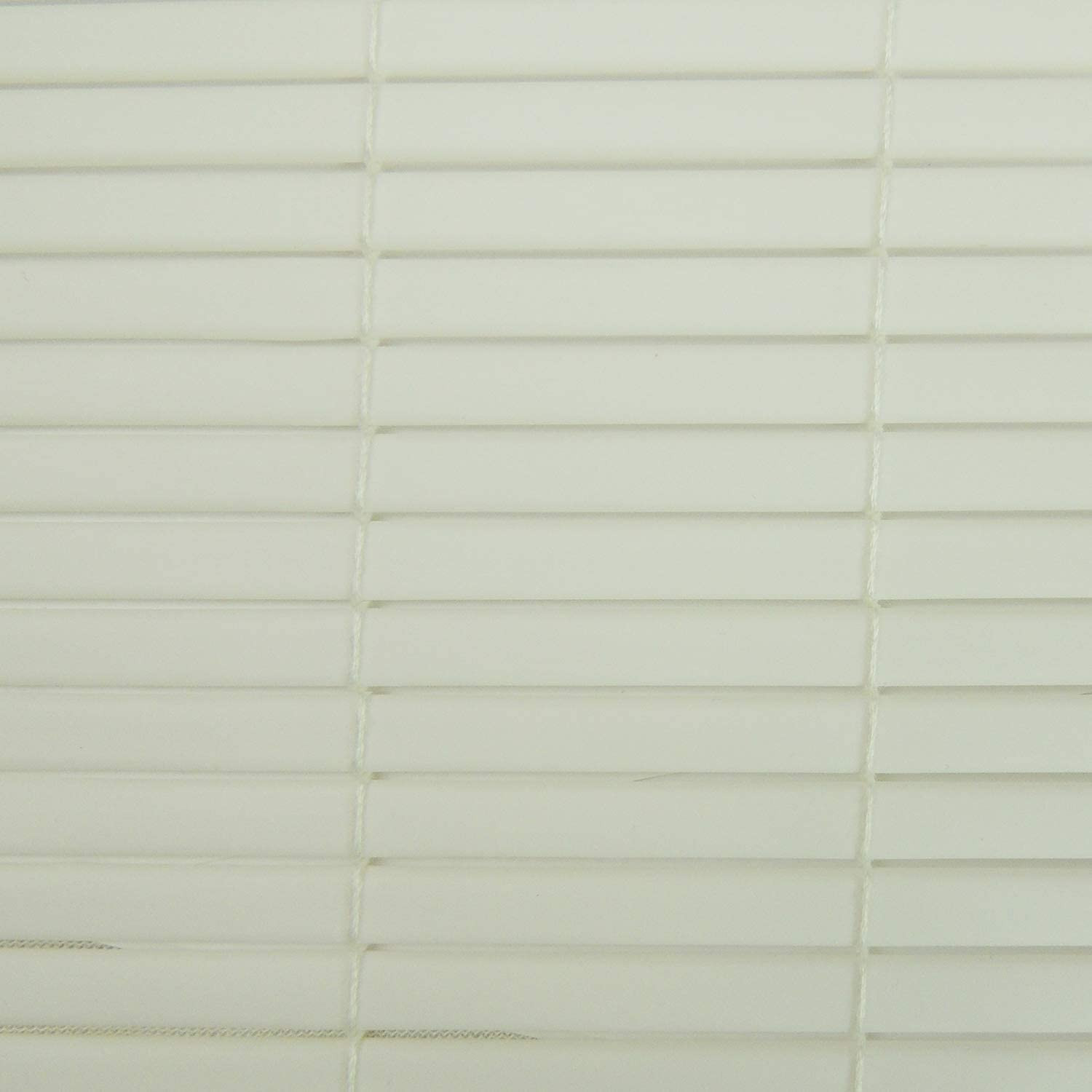 Cordless Roll up Sun Shade PVC White Blinds Outdoor Home Patio Porch 36 X 72 In