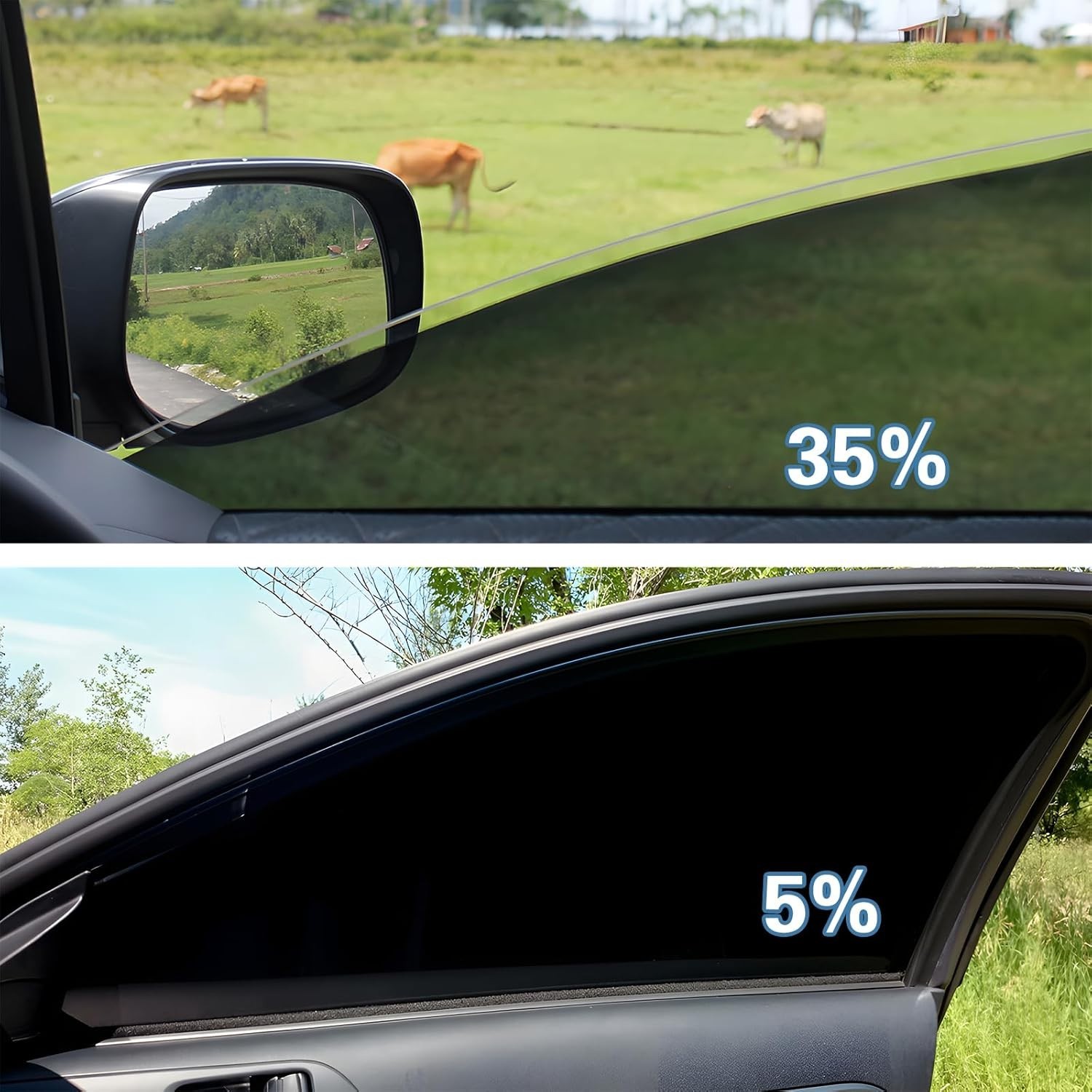 Window Tint Film for Cars, 50% VLT 20in x 10Ft Ceramic Window Tints, Blocks 9…
