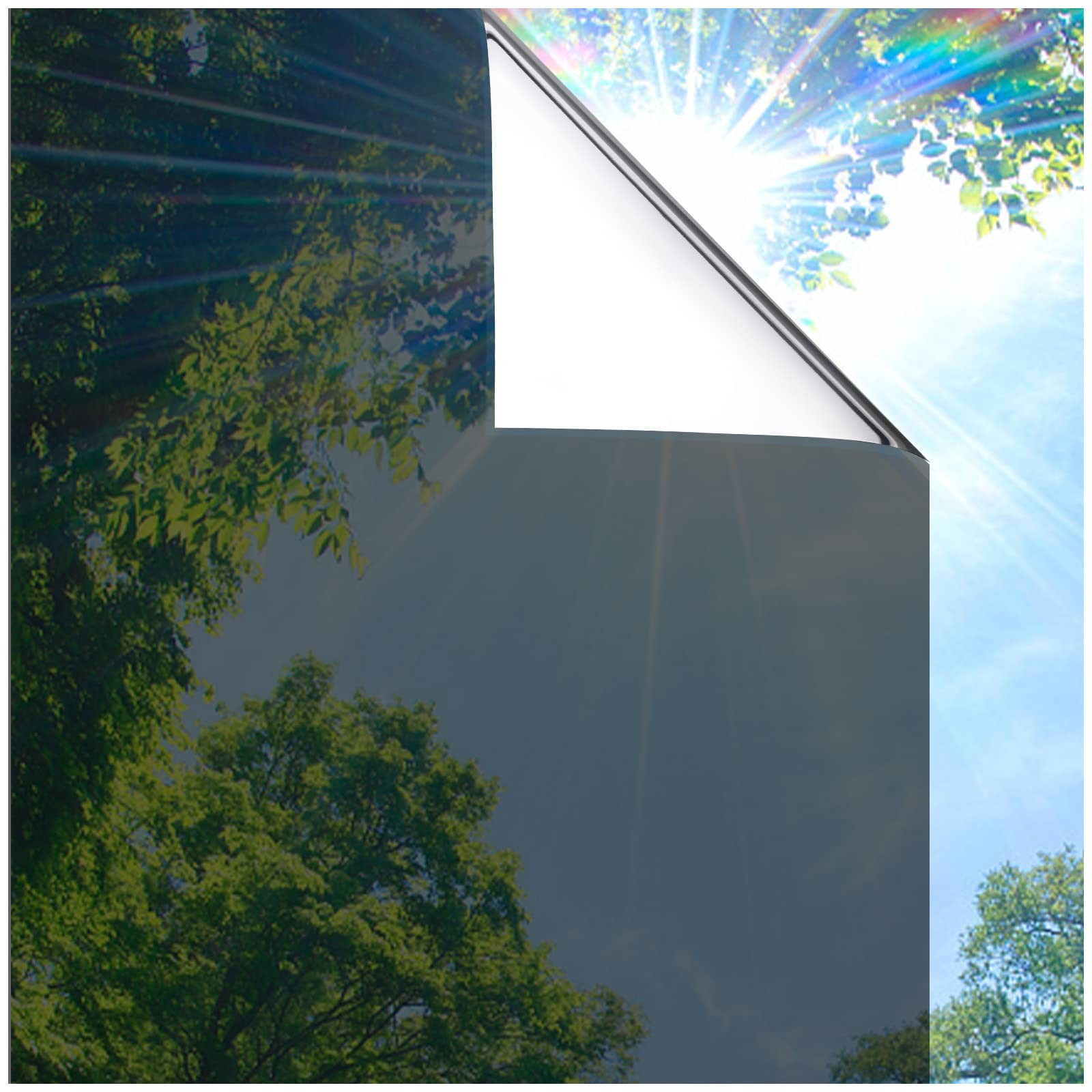 One Way Privacy Window Film, Heat Control Window Tint for Home, Sun Blocking …