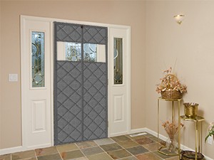 Magnetic Thermal Door Curtain, 36 X 80 Inch Insulated Door Cover Thickened