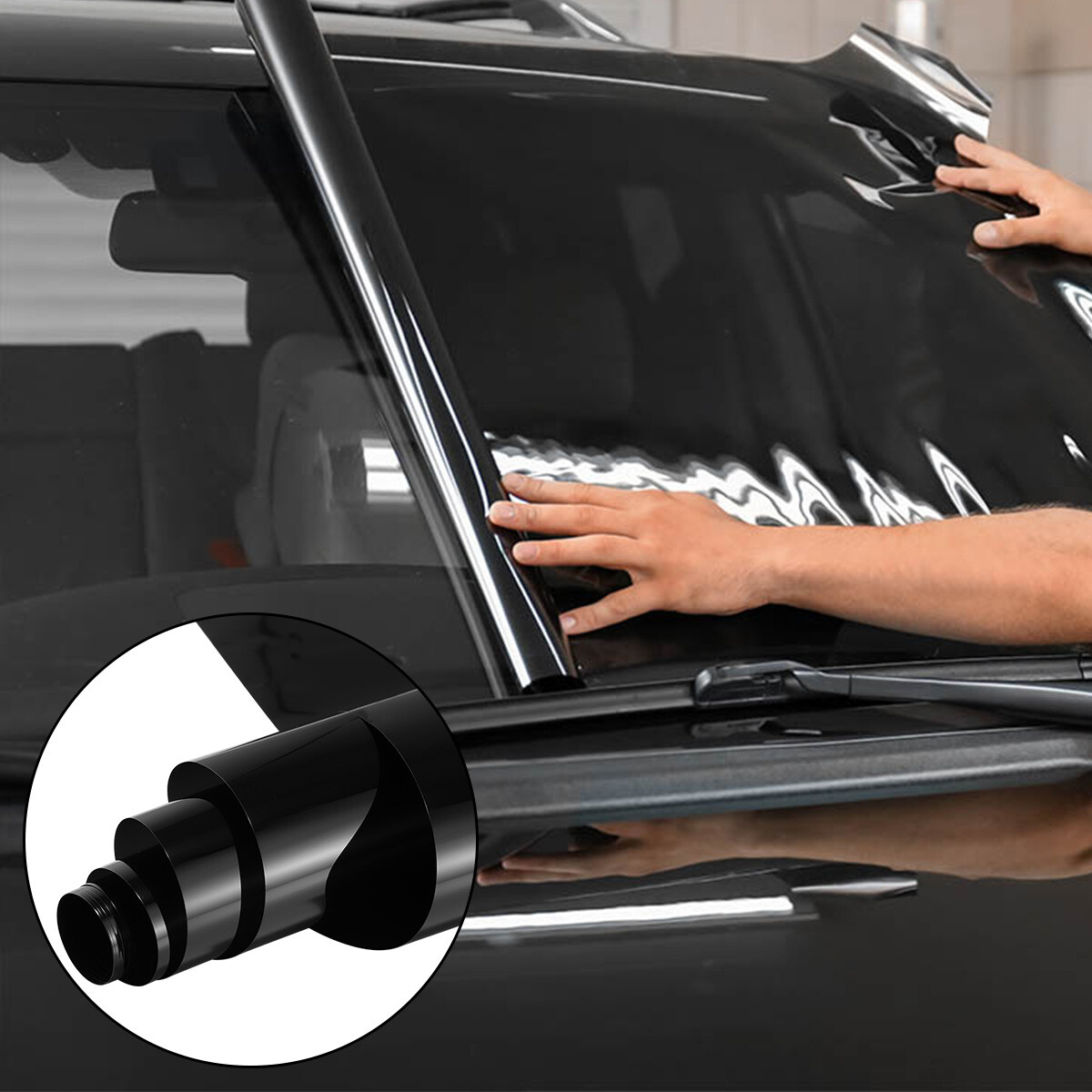 10ft 20ft Uncut Roll Window Tint Film 5% 15% 25% 35% Car Home Office Glass USA