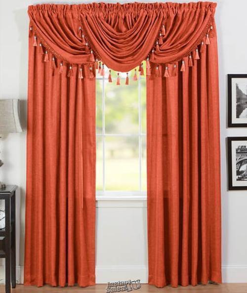 Morgan Rod Pocket Panels Rust 54″W X 84″L