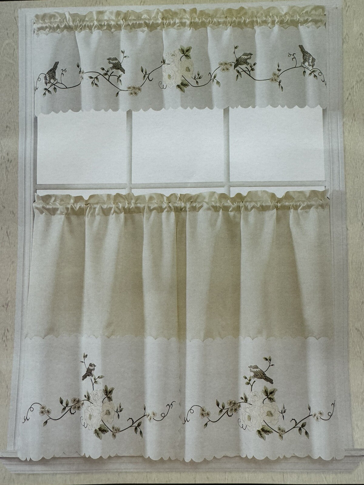 Flower Kitchen Curtain