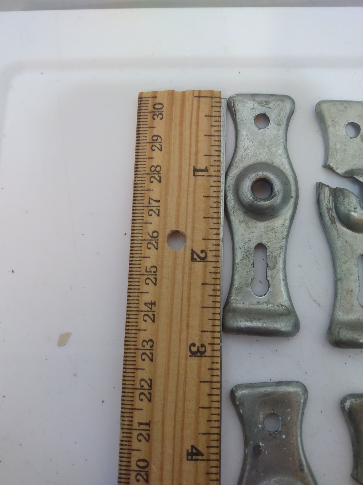 Vintage 1950s Inside Mount Roller Shade Brackets Pair Of 4