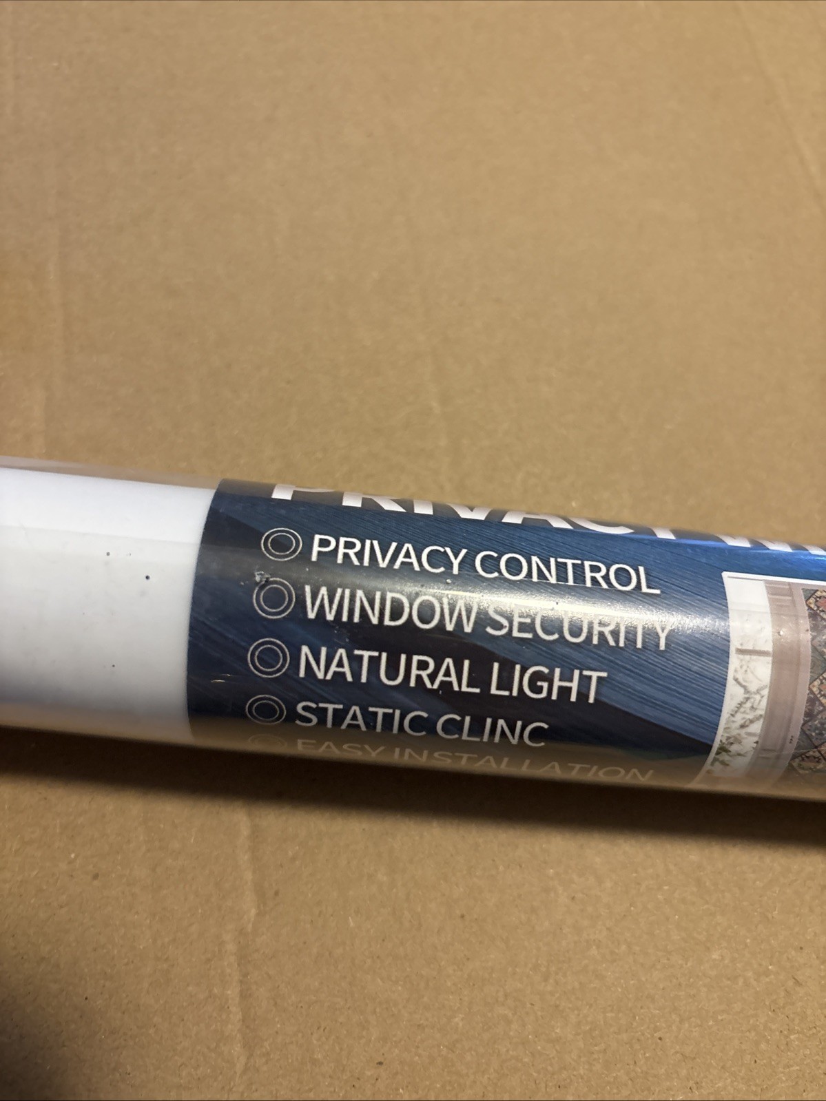 White Privacy Window Film White Glass Sticker Window Security