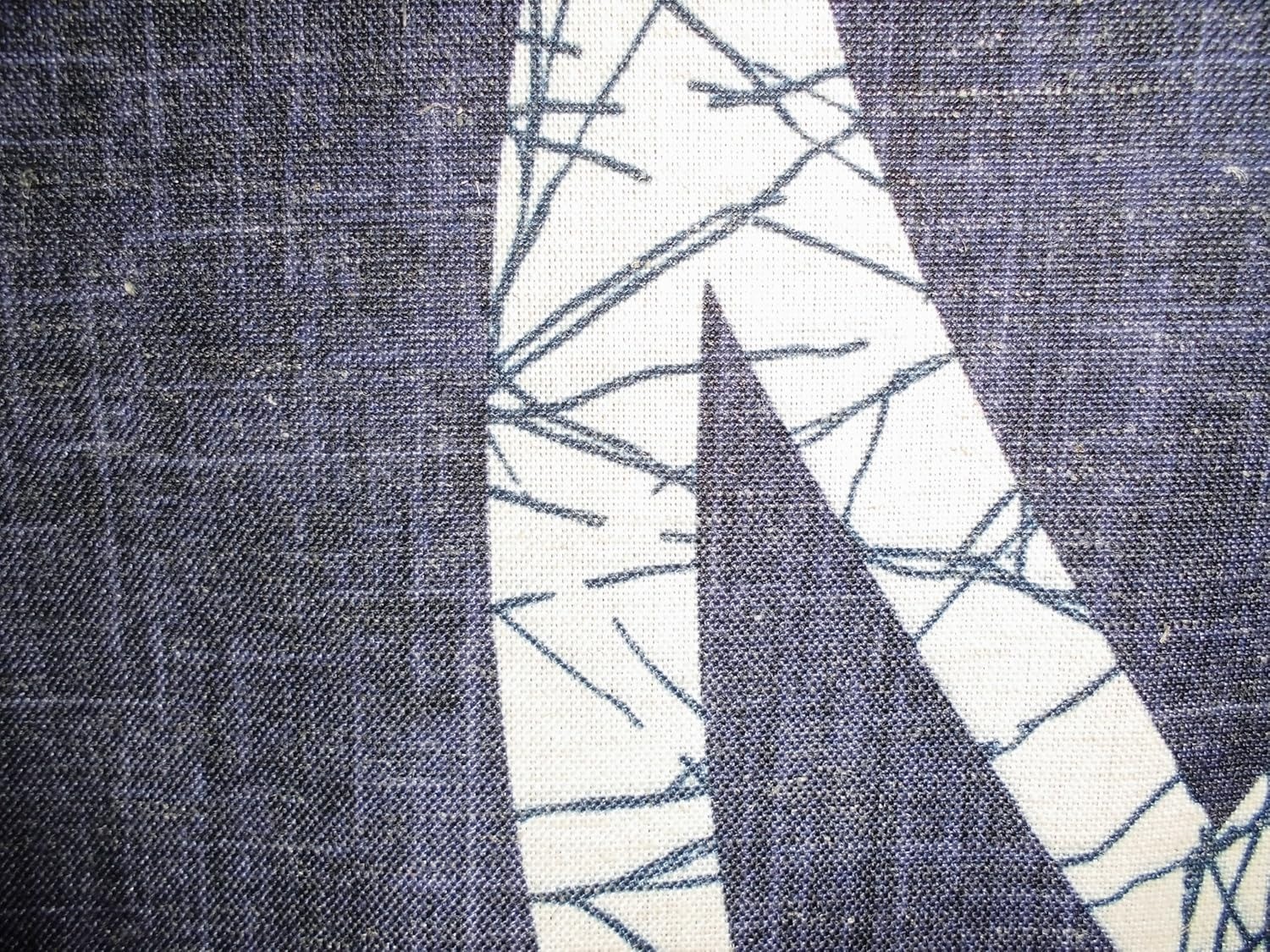 Japanese Noren Doorway Curtain Fish Indigo Blue Traditional Gift 85x150cm