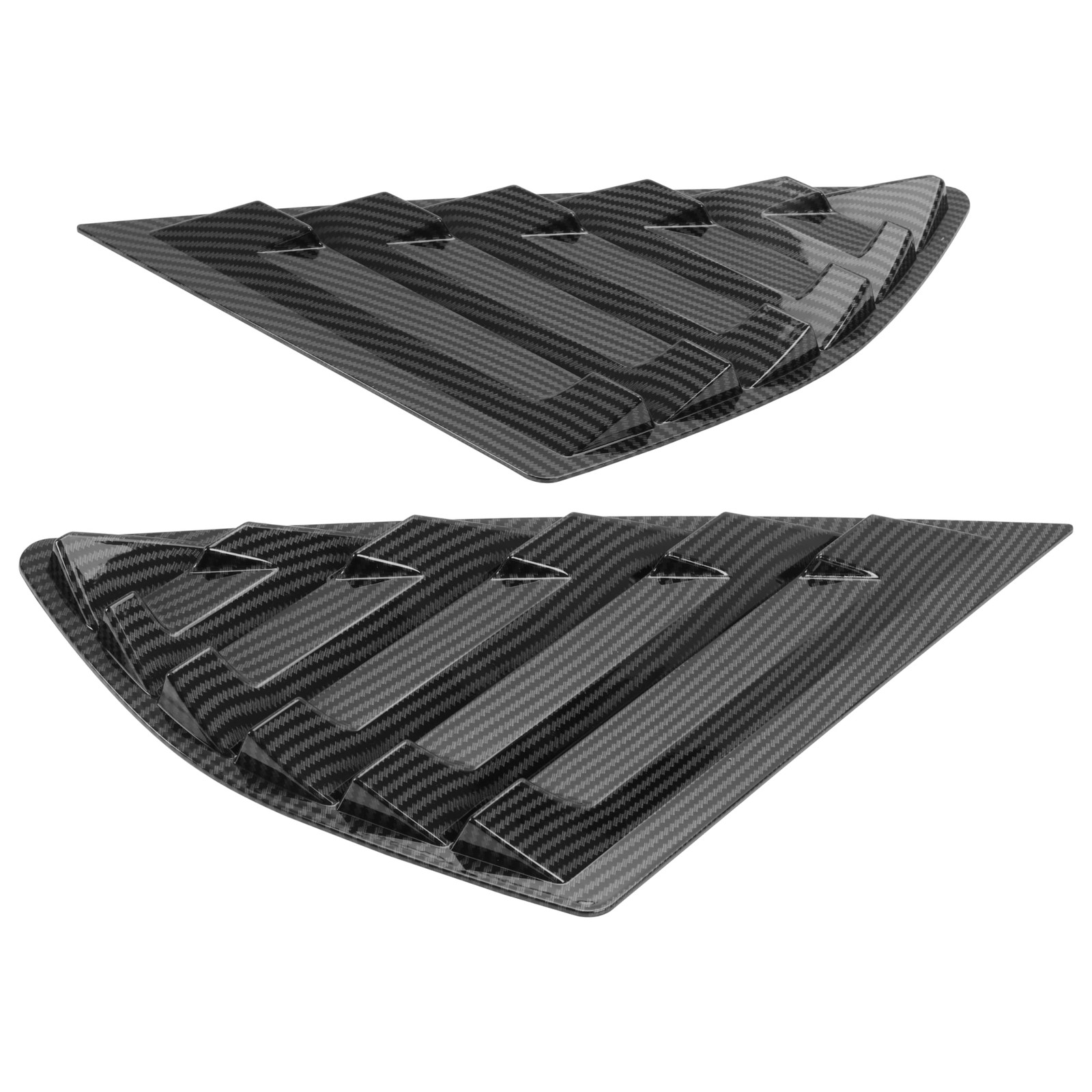 Hecasa Side Window Louvers Compatible 2013-2020 Ford Fusion/Mondeo Air Vent
