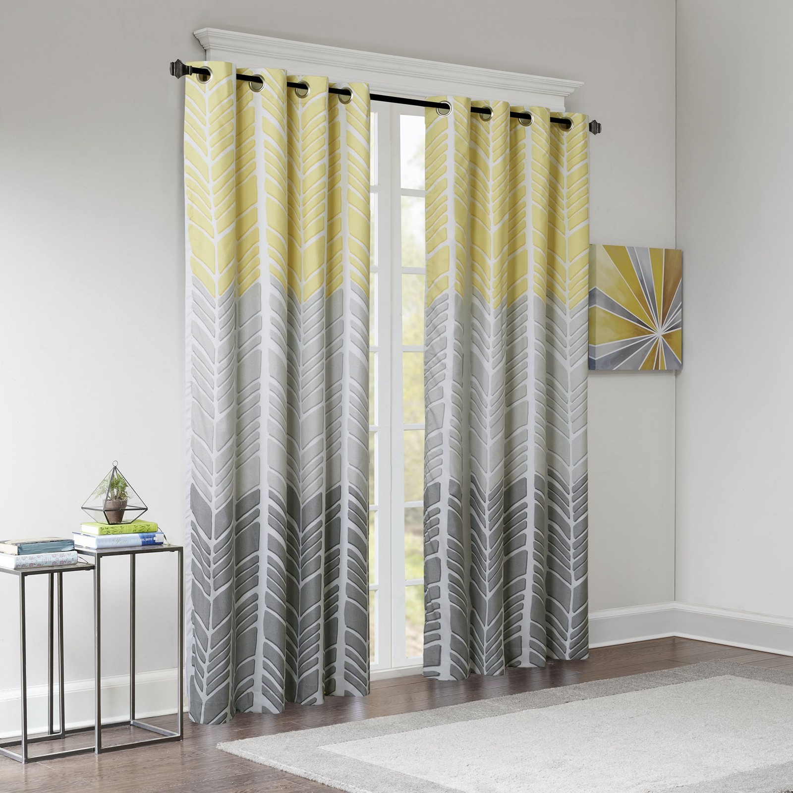 Adel Total Blackout Curtain for Bedroom, Casual Single Window Panel for Livin…