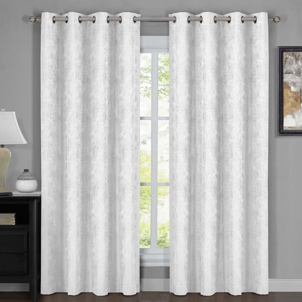 Bali Grommet Top Blackout Curtains Thermal Insulated Window Curtains (Set of 2 )