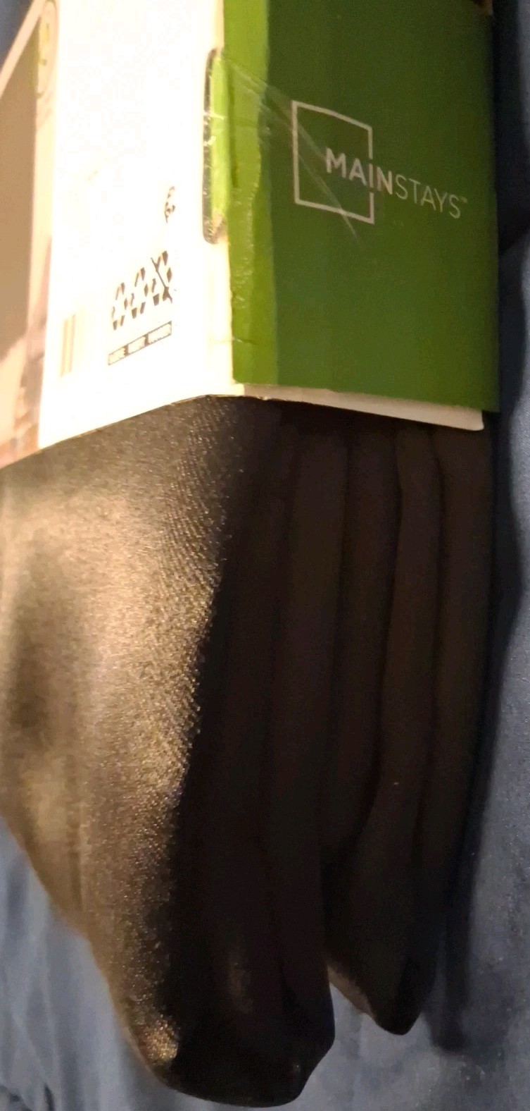 Mainstays 63 in Black Curtains
