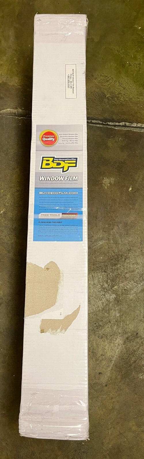 BDF BLKT Window Film Blackout Privacy 36in x 49ft New Free Shipping