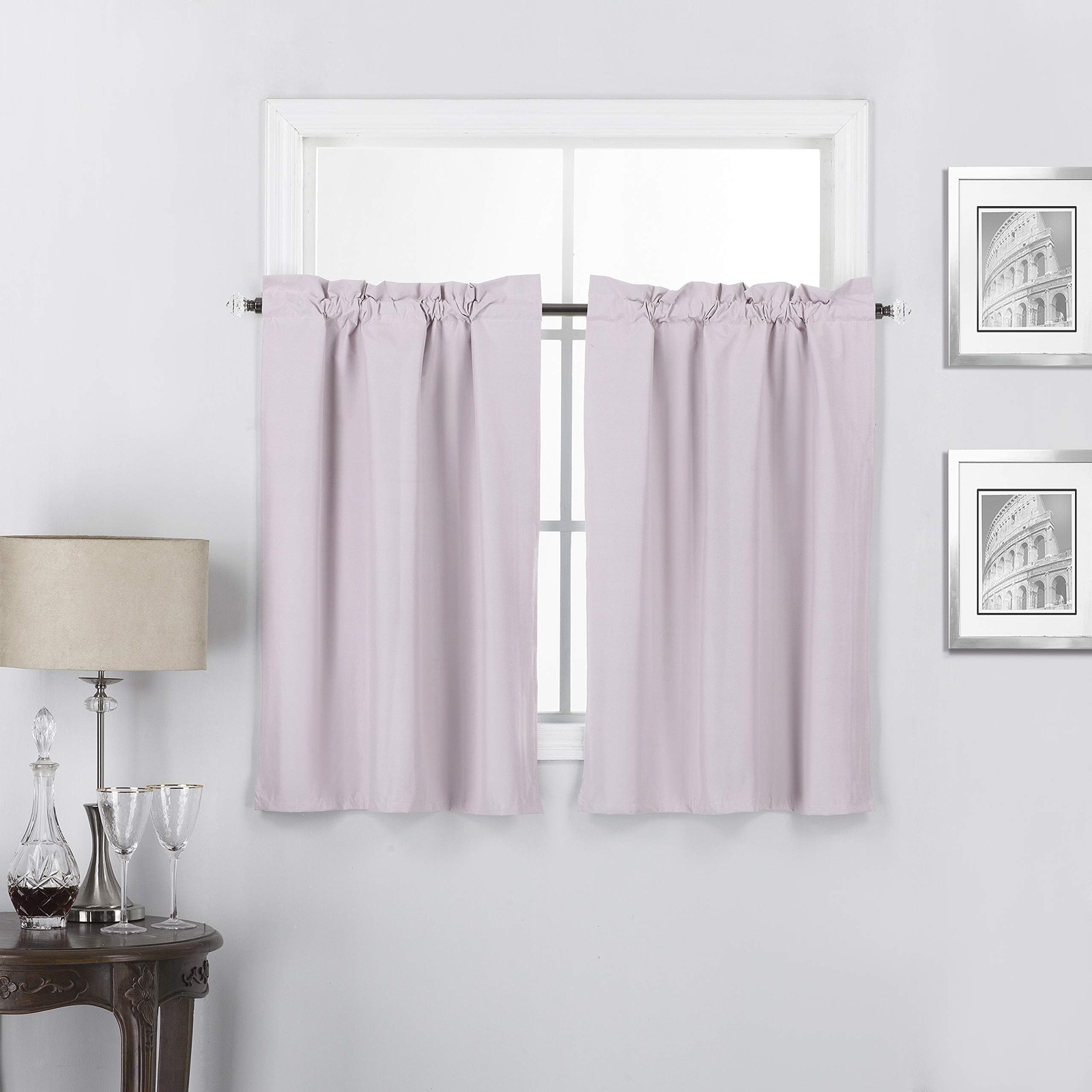 Interior Trends Twilight 2 Piece 100% 30″W x 36″L (Pack of 2), Dusty Pink