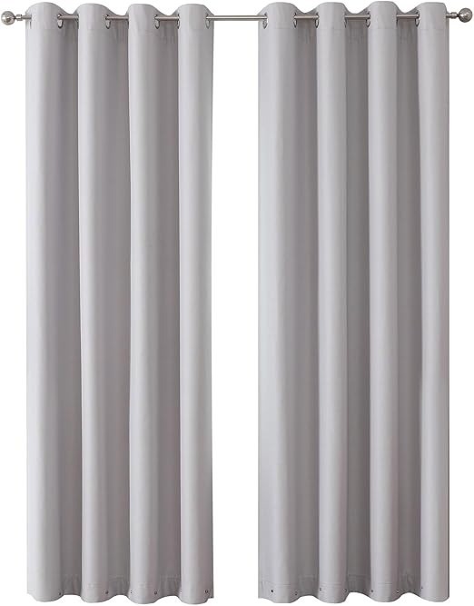 Airwill Professional Grade Blackout Curtains 99.99% Light Blocking Thermal