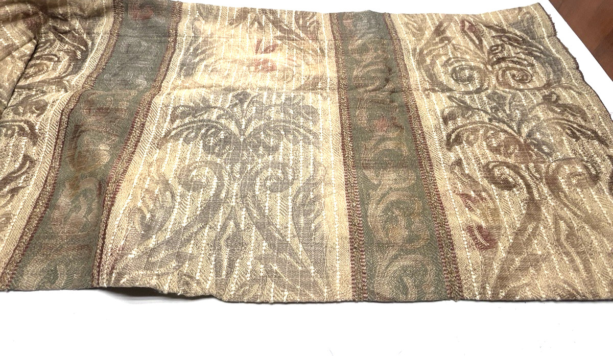 Croscill Blouson Valance 89”x15” Logan Gold BV3652 Antique