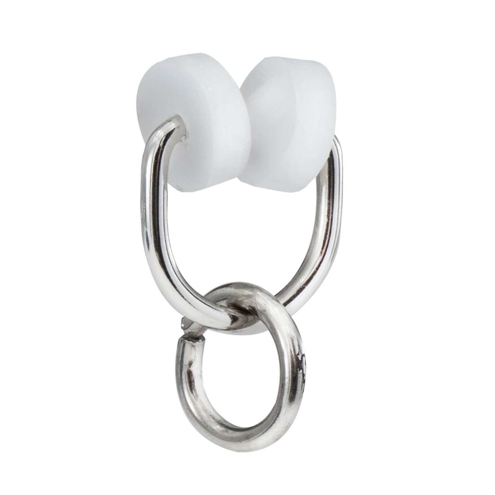 RecPro RV Nylon Wheel Carrier Ring/Hook for I Beam Track Curtain Rod 14/20 Packs