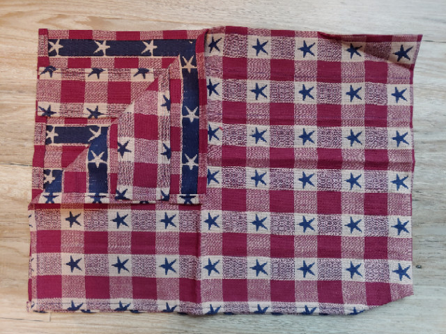 **NEW**Americana 35″W X 13″L Curtain/Valance